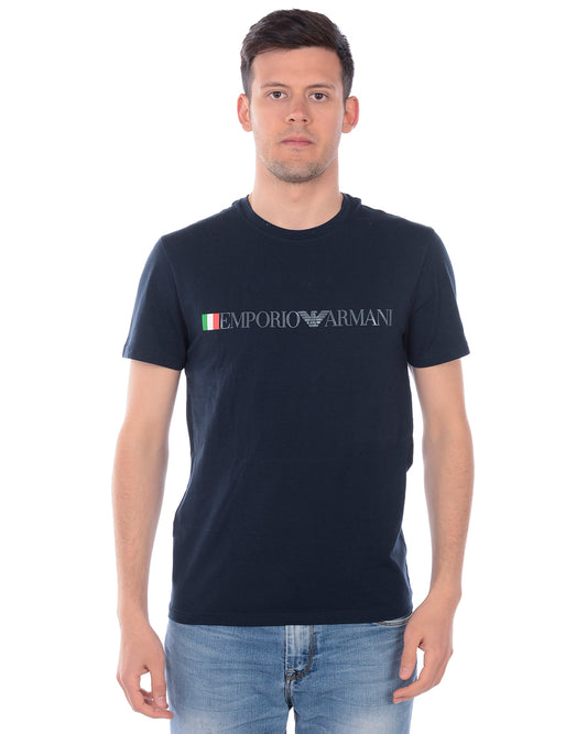 T-shirt Blu Scuro Emporio Armani Underwear