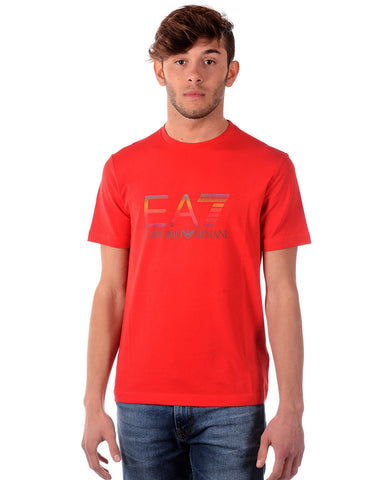 Maglietta EA7 Armani Rosso