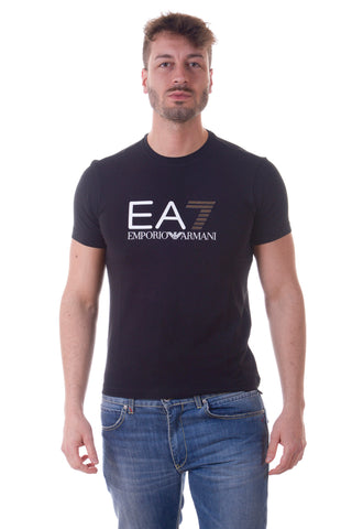 Maglietta Emporio Armani EA7 Nero - Stile Sofisticato e Versatile