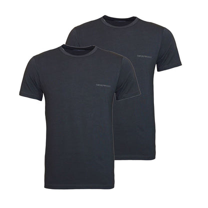 Due T-shirt Grigie Emporio Armani