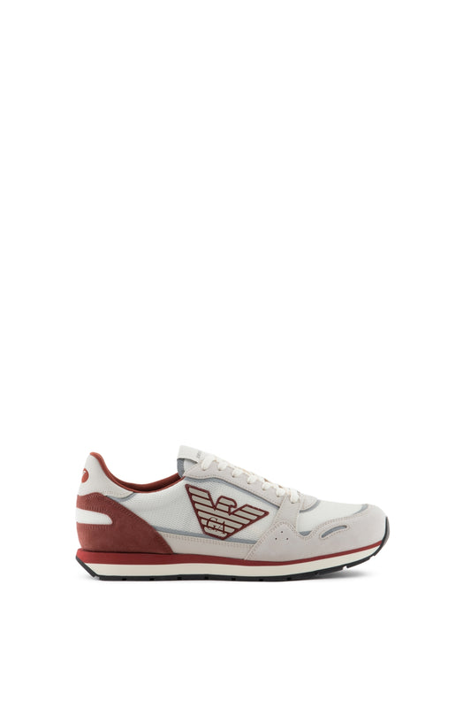 Sneakers Emporio Armani Bianco e Rosso 39,5