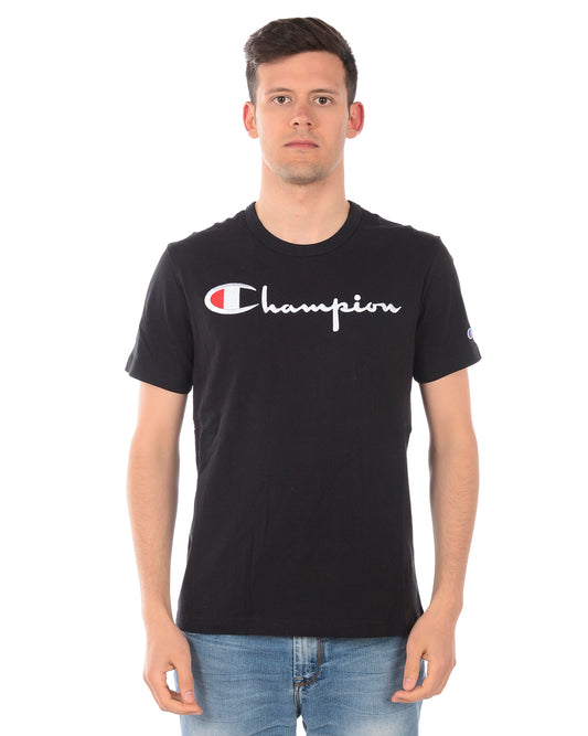 T-shirt Champion Logo Ricamato - mem39