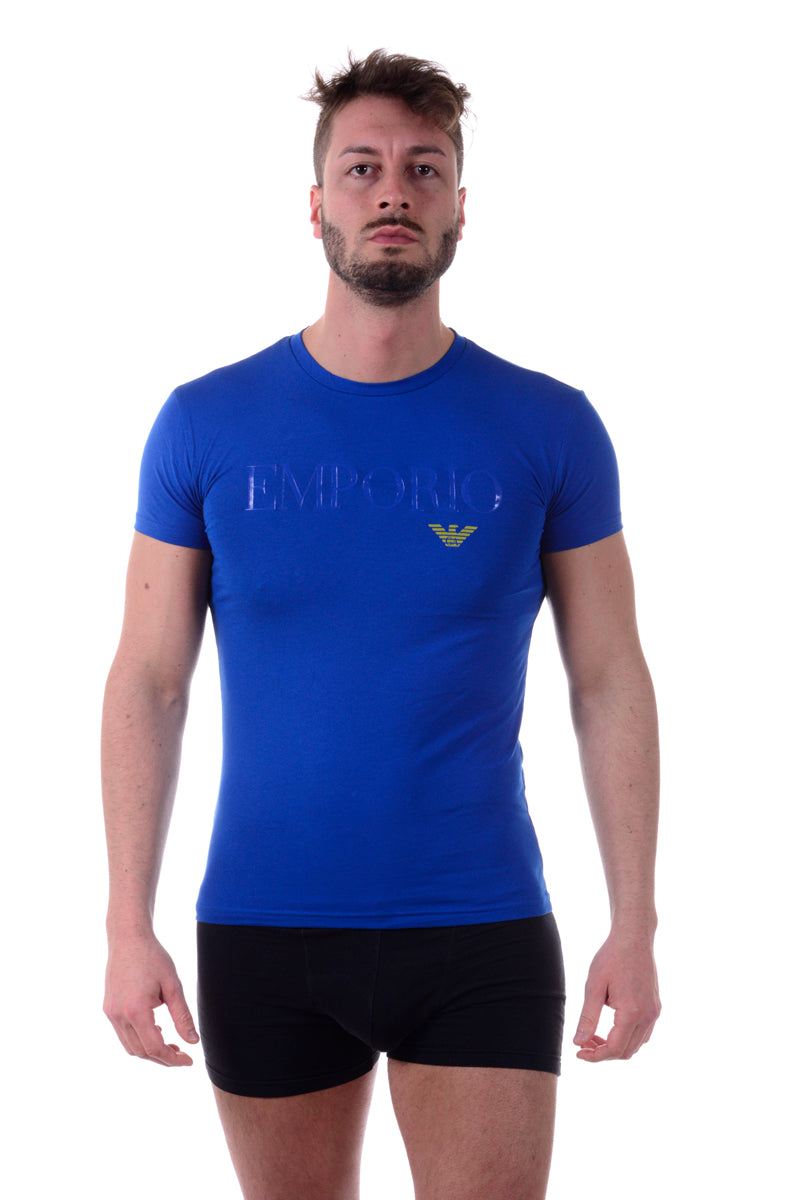 Maglietta Emporio Armani XL Blu Brillante - mem39