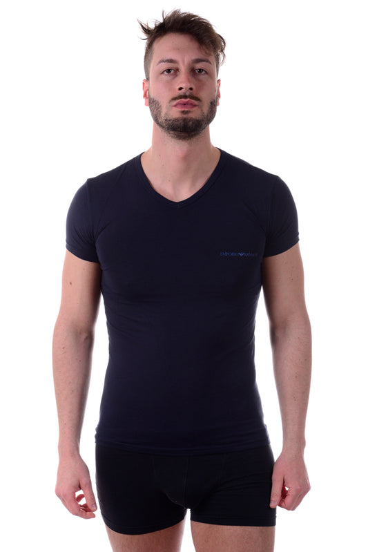 Duo T-shirt Blu Intenso Emporio Armani - mem39
