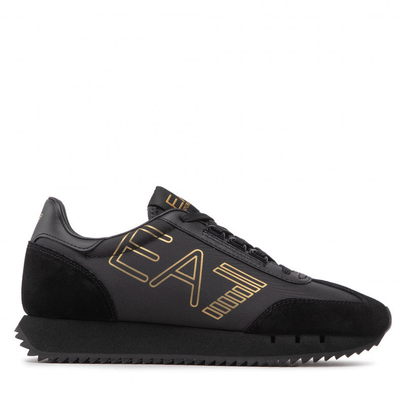 Scarpe Sneakers Nero e Oro Emporio Armani EA7 - mem39