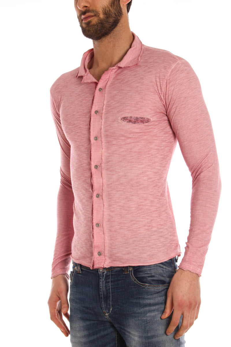 Camicia de Poche S Rosa - Eleganza Senza Tempo by Manica Lunga - mem39