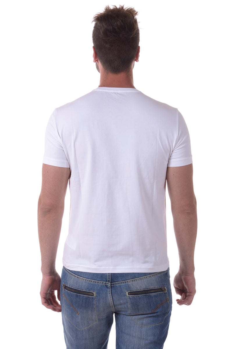 T-Shirt Emporio Armani EA7 in Cotone Elasticizzato - mem39