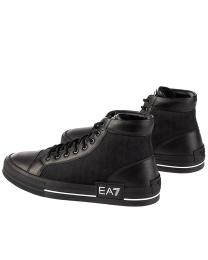 Sneakers Nero in Poliestere Emporio Armani EA7 - Taglia 5,5