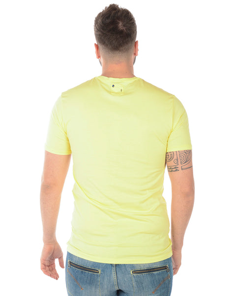 T-Shirt Daniele Alessandrini XL Gialla - Cotone