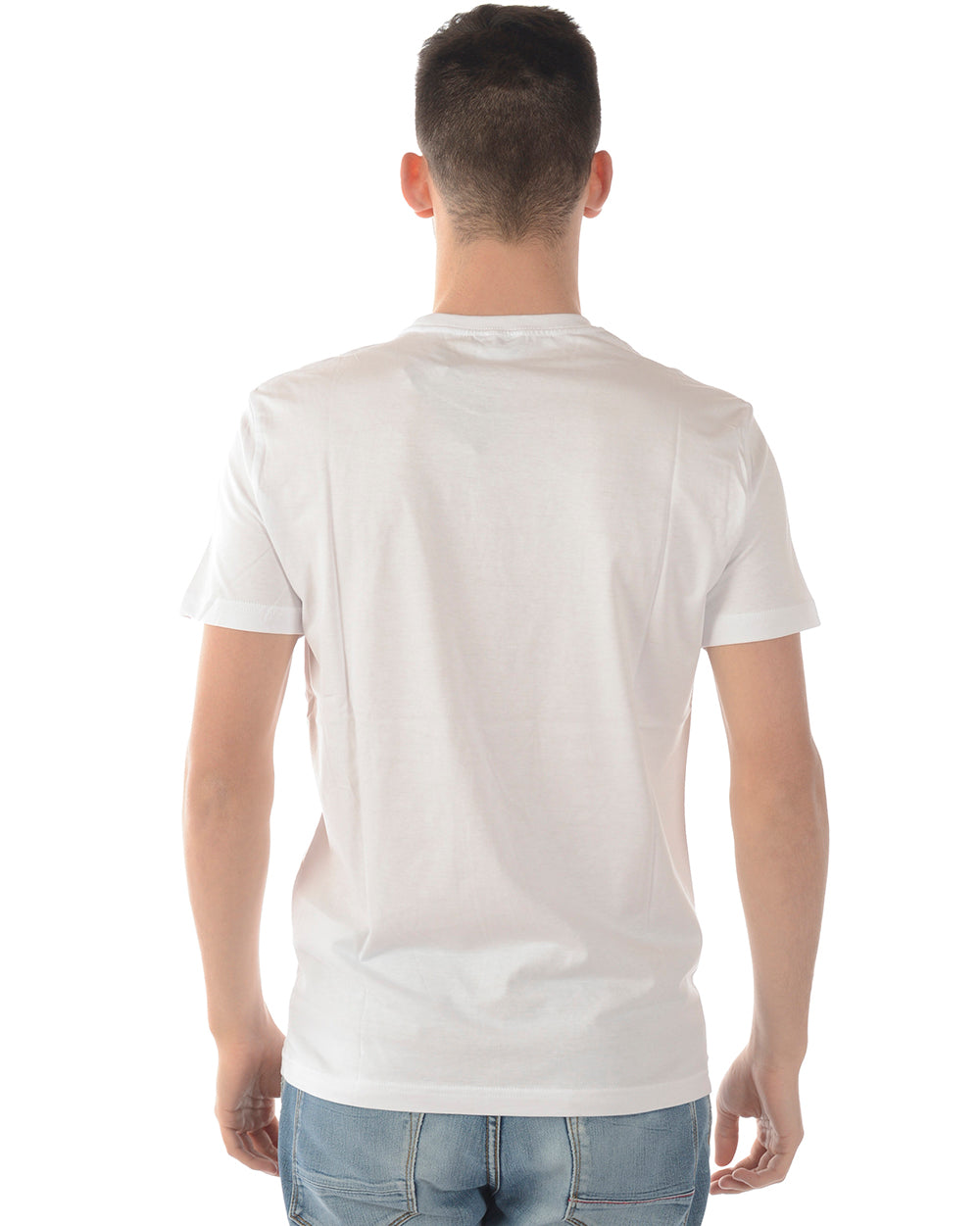 T-shirt stampata Emporio Armani EA7 - Bianco Scuro - mem39