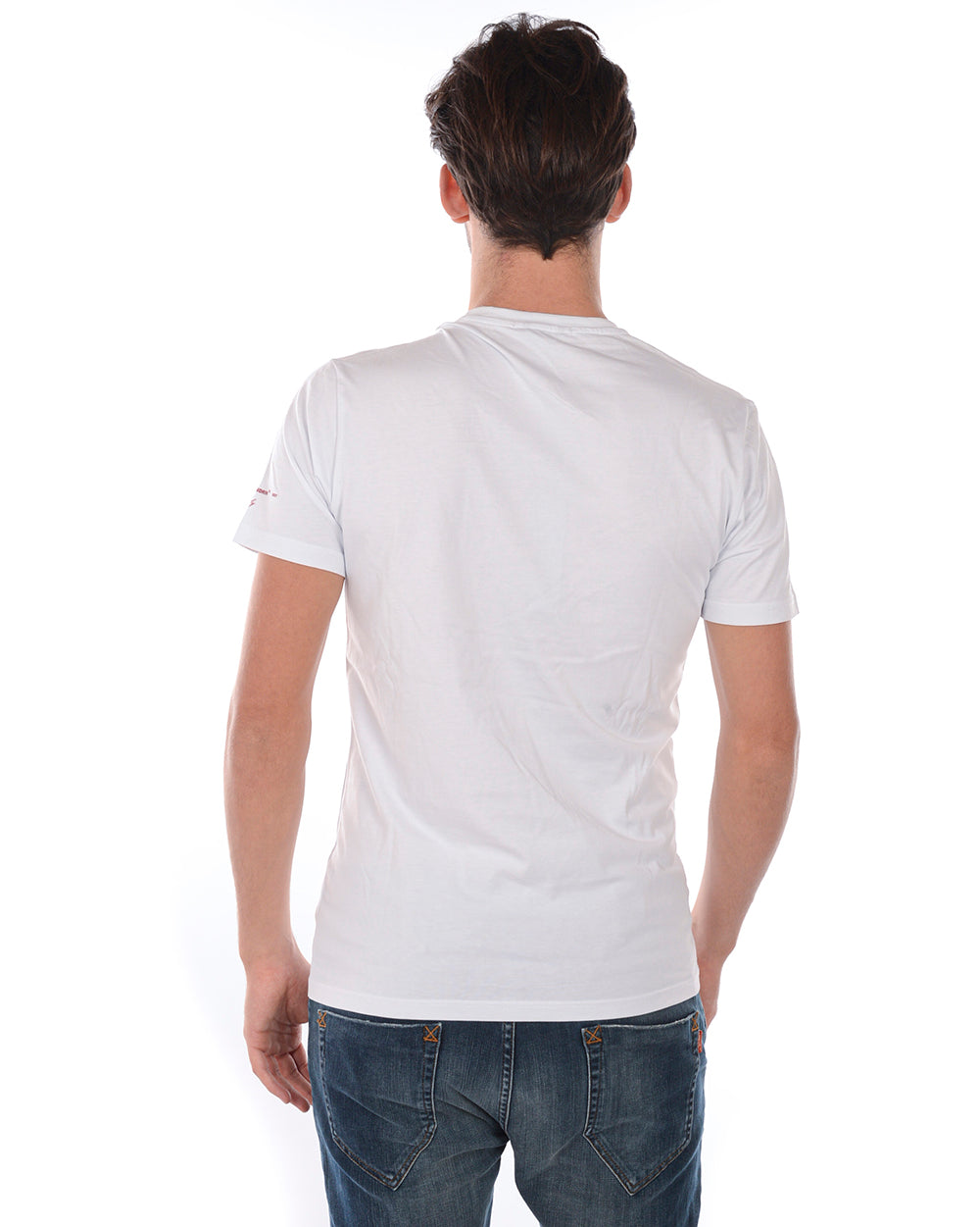 T-shirt XL Bianco Daniele Alessandrini - mem39