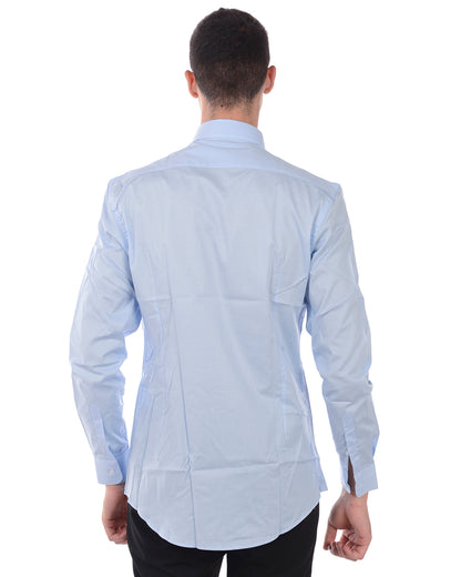 Camicia Daniele Alessandrini Eleganza Azzurra