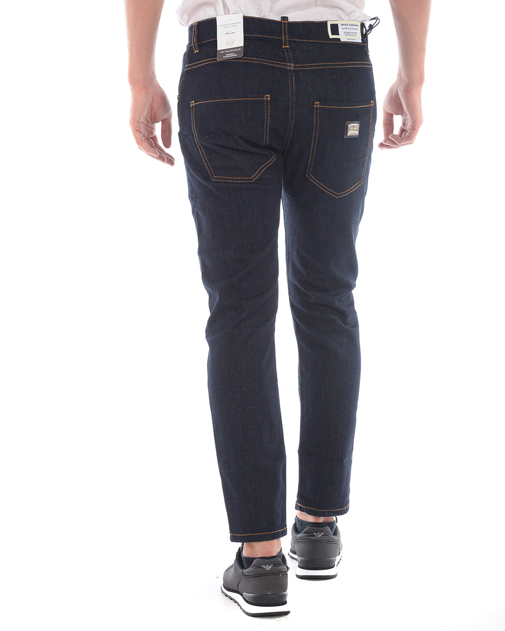 Jeans Denim Cotone ed Elastan - Daniele Alessandrini - mem39