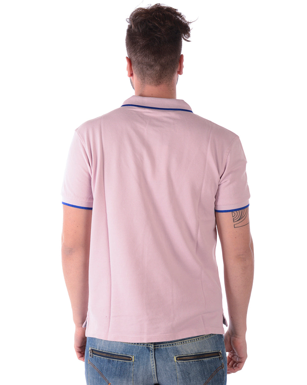 Polo Kenzo Rosa Arancione Ricamato XXXL