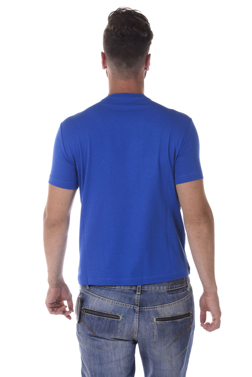 Maglietta Blu Chiaro Manica Corta Emporio Armani EA7 - mem39