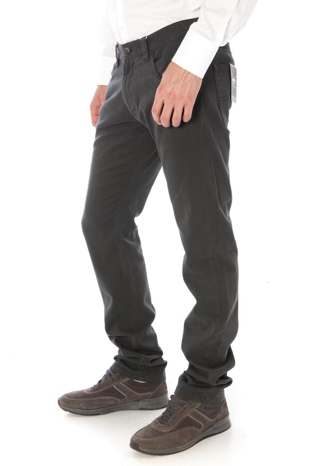 Pantaloni Armani Jeans AJ 32 Grigio Slim Fit - mem39