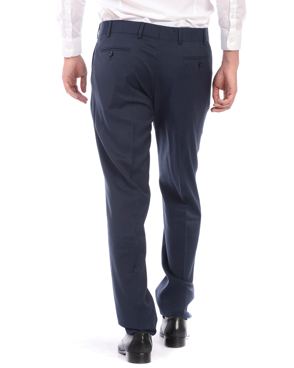 Pantaloni Daniele Alessandrini Blu Classico 52