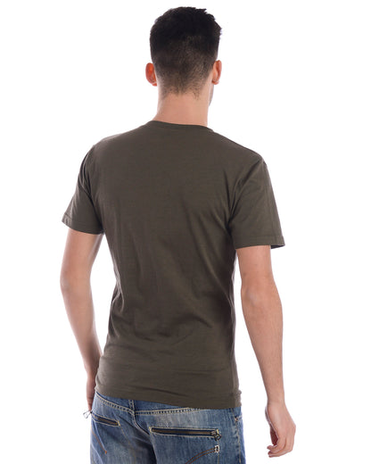 Maglietta V-Neck Verde Daniele Alessandrini