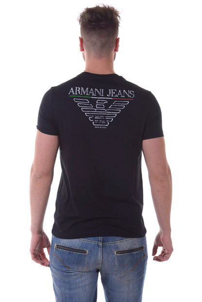 Maglietta Uomo Nero Armani Jeans AJ - mem39