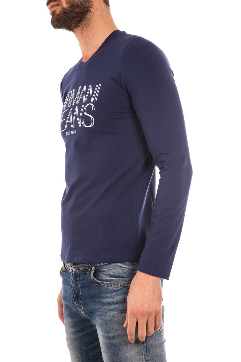 T-shirt Armani Jeans AJ Blu Denim - mem39