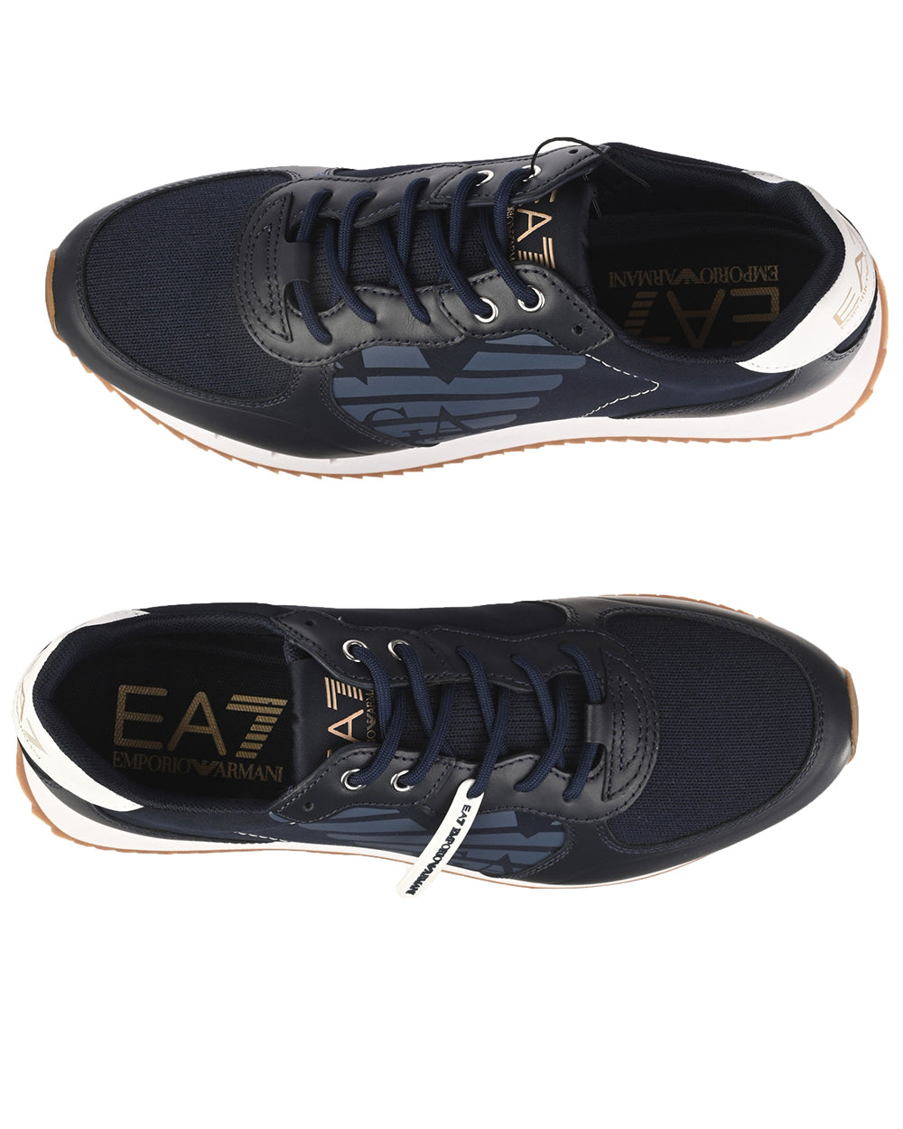 Sneakers Blu in Poliestere EA7 Emporio Armani - mem39