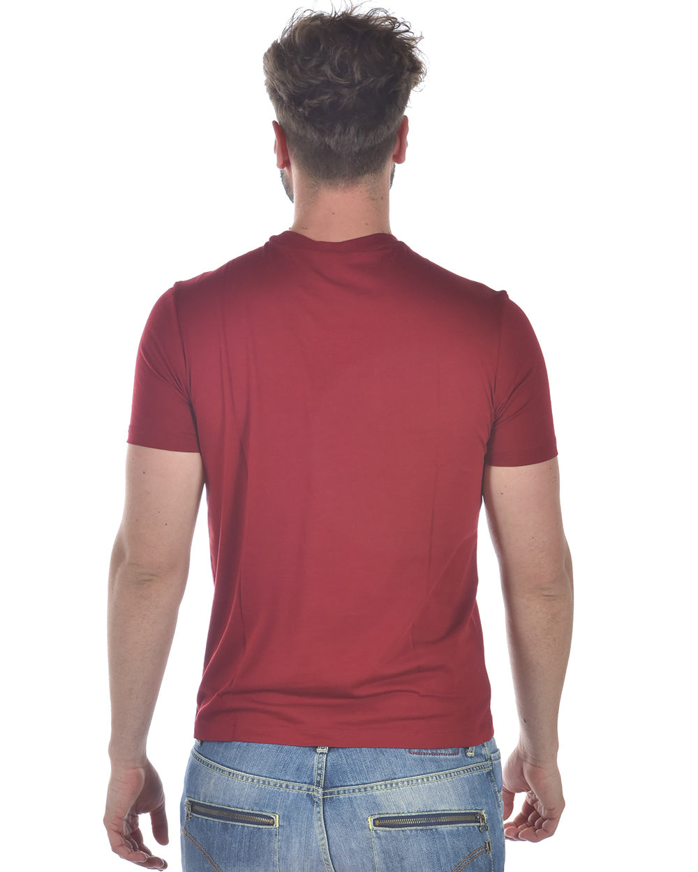 Maglietta Emporio Armani Rosso Elegante - mem39