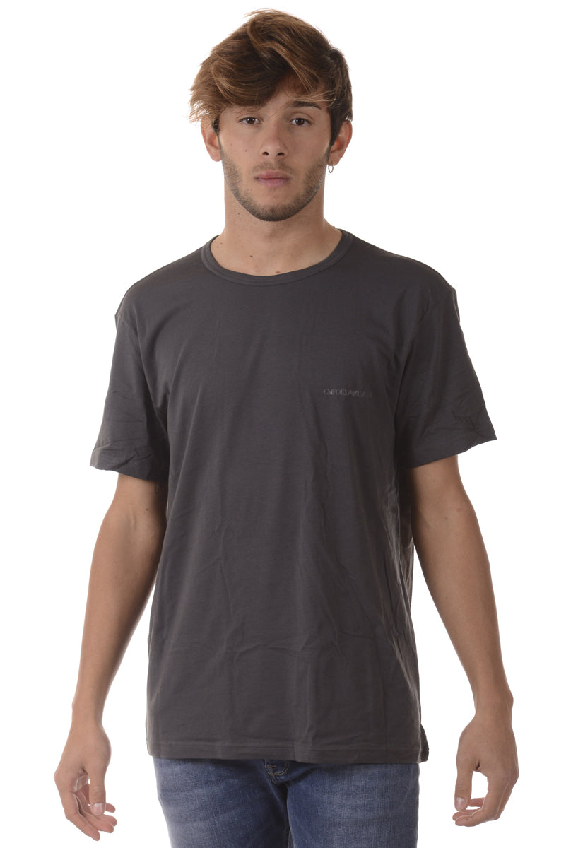 Due T-shirt Grigie Emporio Armani