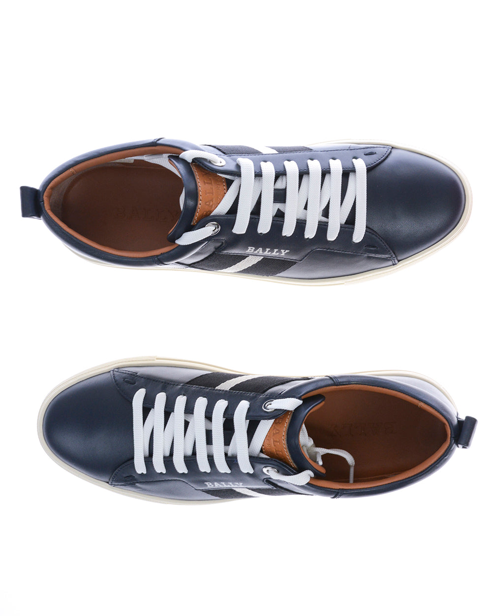 Sneakers Bally Blu in Pelle Taglia 42