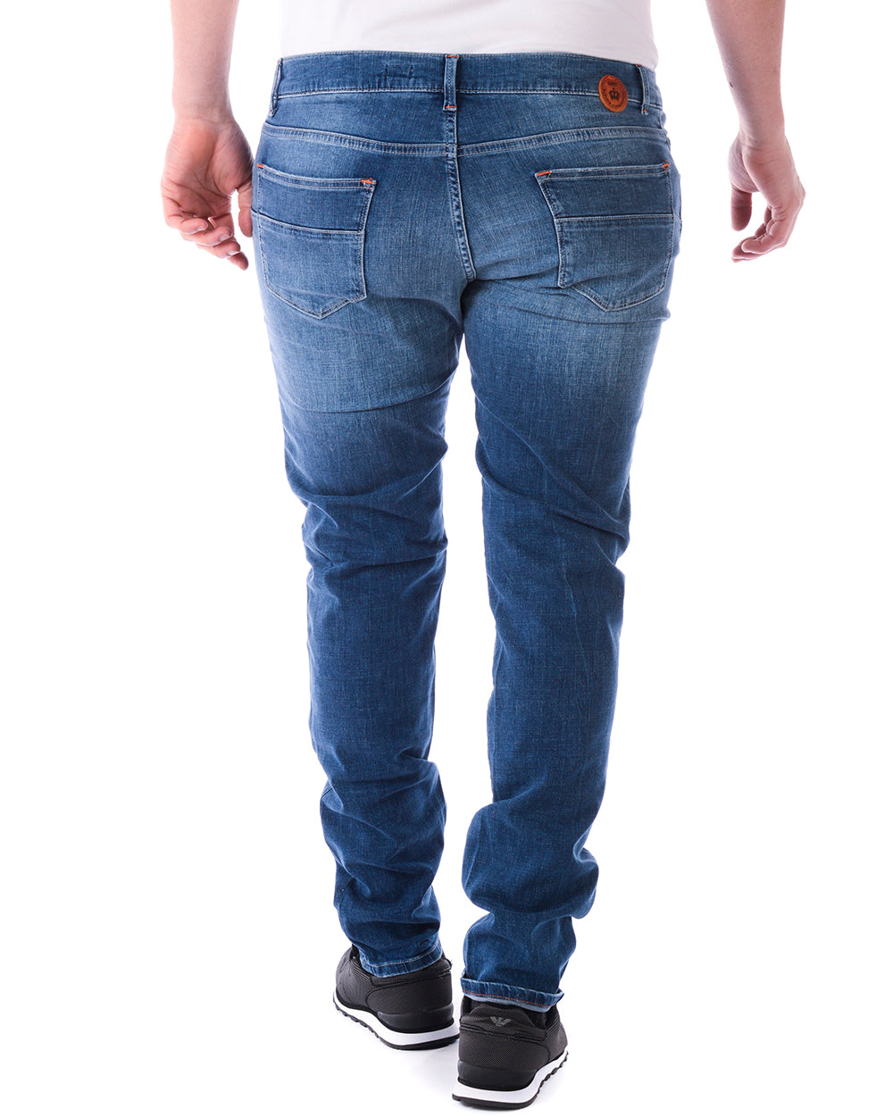 Jeans Blu Denim Daniele Alessandrini M - mem39