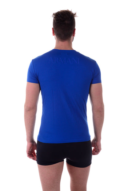 Maglietta Emporio Armani XL Blu Brillante - mem39