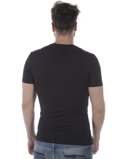 T-Shirt Nero Extra Slim Versace Jeans - mem39