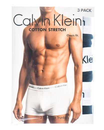 Boxer Calvin Klein Nero Stretch Cotton 3 Pack