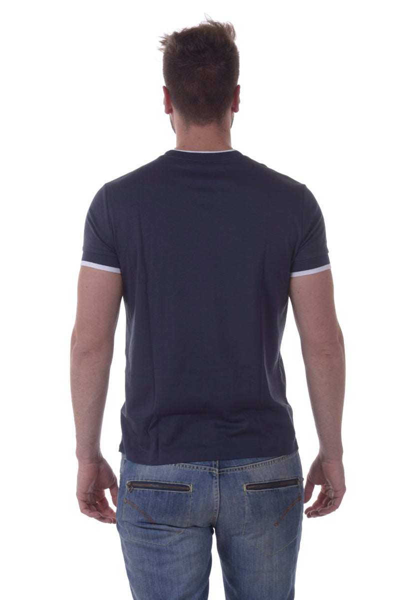 T-shirt Armani Jeans Blu Scuro - mem39