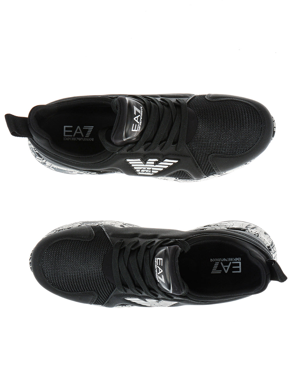 Scarpe Sneakers Emporio Armani EA7 Nero/Arancione - mem39