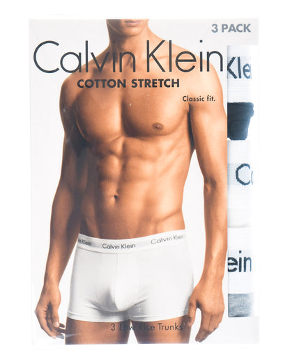 Boxer Calvin Klein Cotone Elasticizzato - Nero - mem39