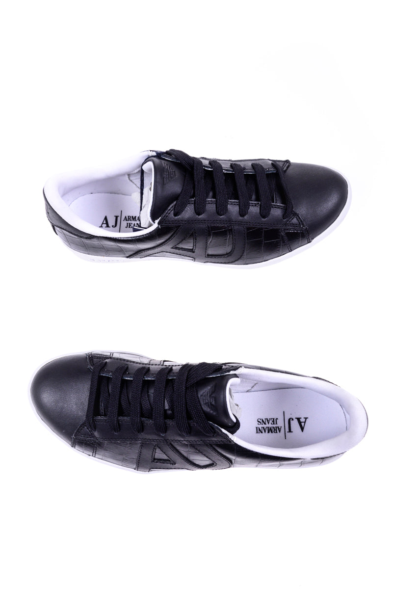 Sneakers Armani Jeans AJ 6 Nero M