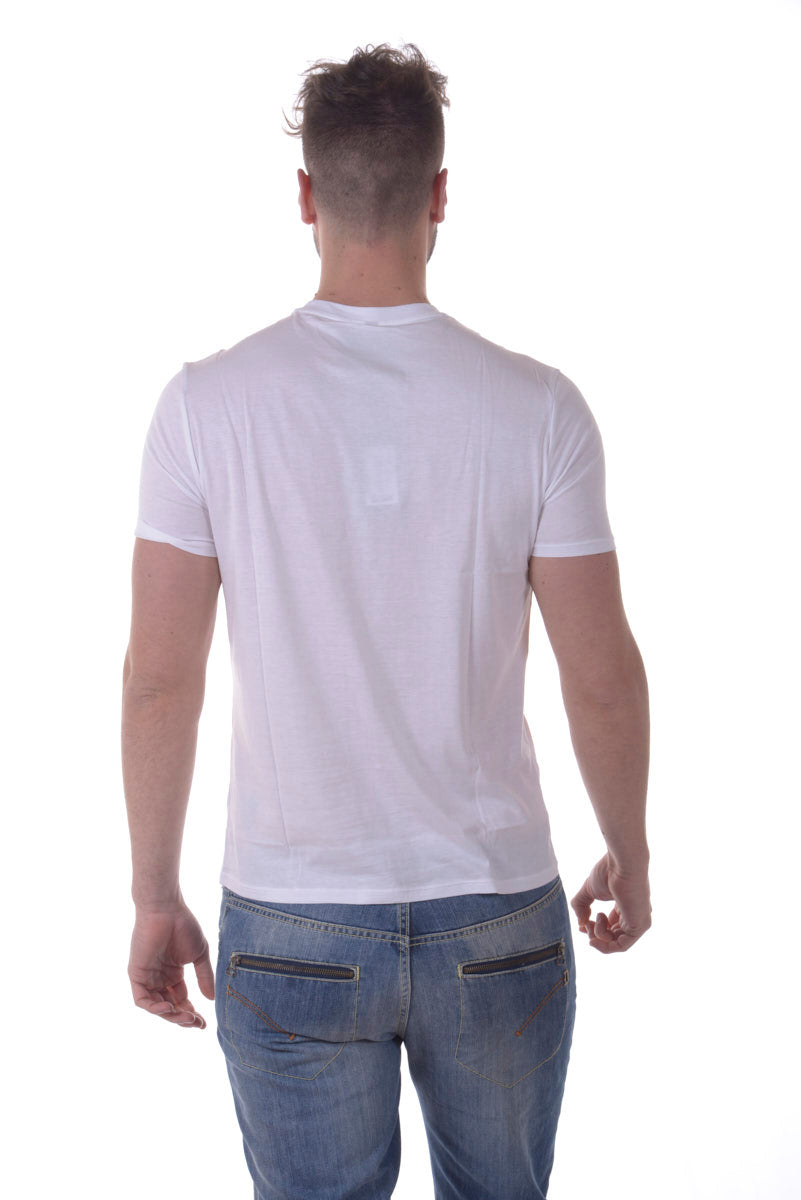 Maglietta Armani Jeans AJ in Cotone Bianco - mem39