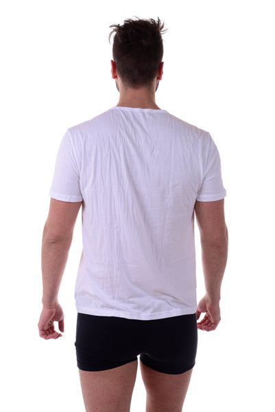 Maglietta Emporio Armani XL in Cotone Bianco Scuro - Eleganza Moderna