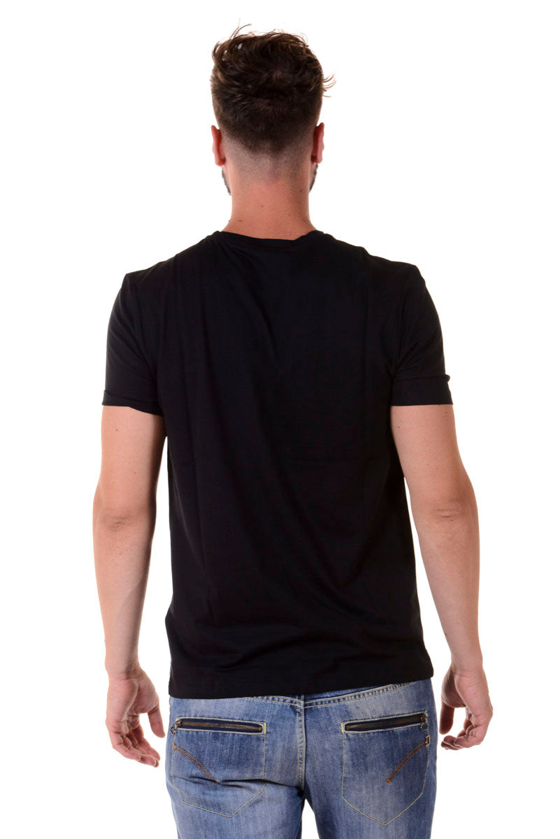 Maglietta Cotone Nero con Logo Versace 🖤 - mem39