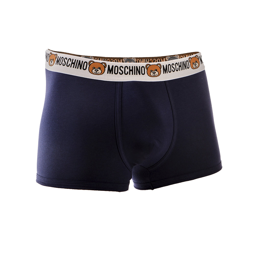 Boxer Moschino Underwear Blu, Confezione Doppia (Taglia S)