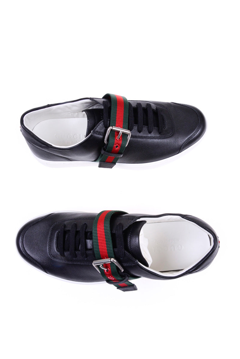 Sneakers Gucci in Pelle e Materie Tessili