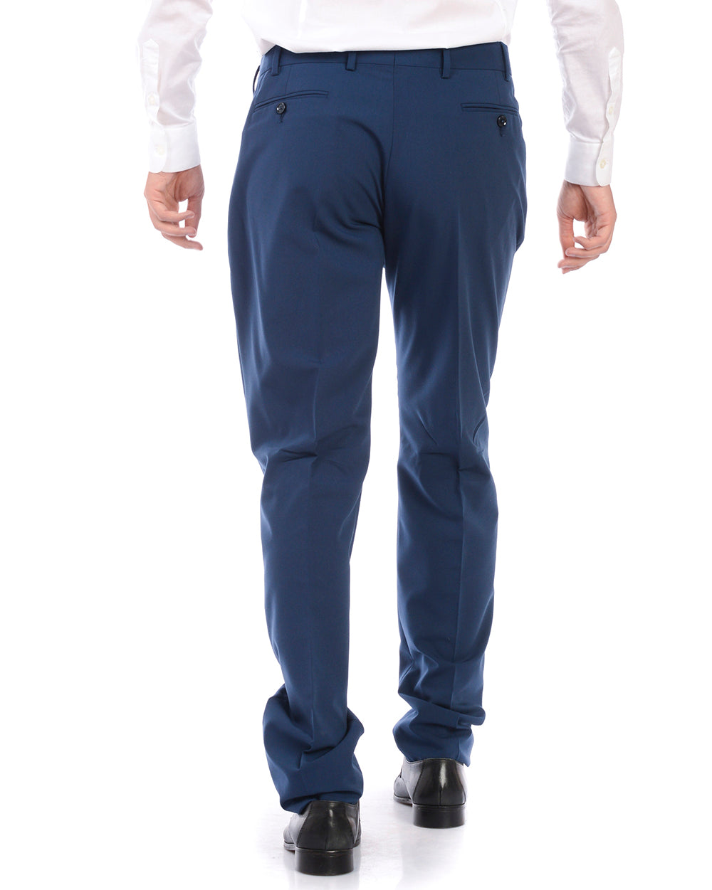 Pantaloni Daniele Alessandrini Blu Classico 52