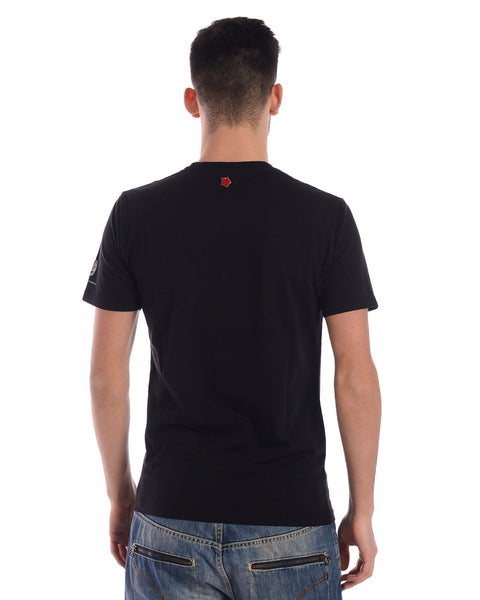 T-Shirt Daniele Alessandrini S Nero - Eleganza Distintiva