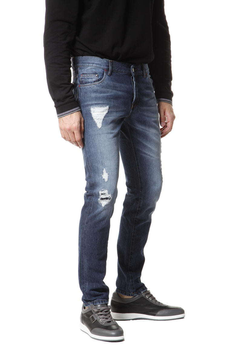 Jeans Denim Cotone Daniele Alessandrini