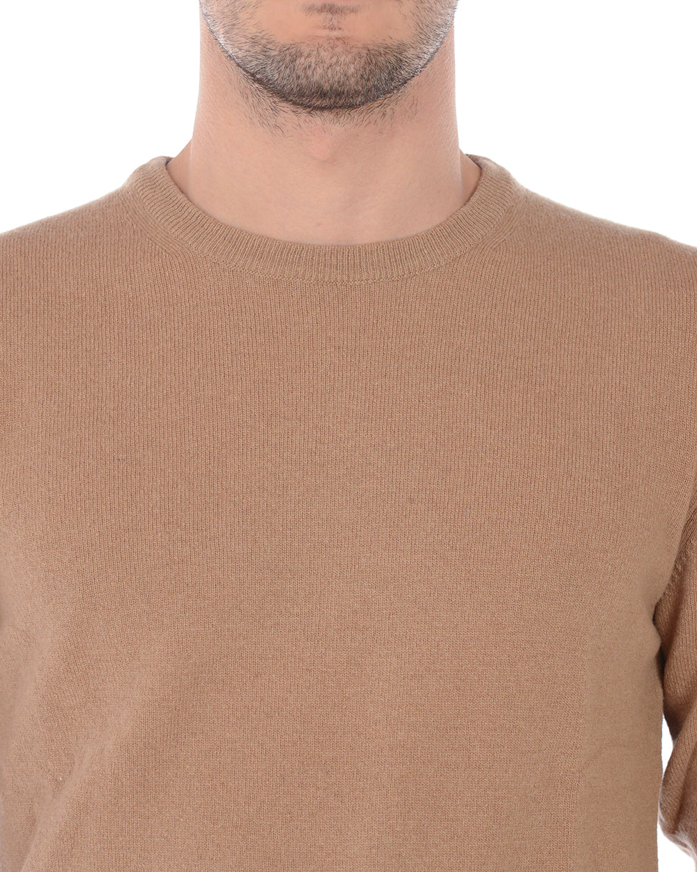 Maglia Beige in Lana e Cachemire Daniele Alessandrini