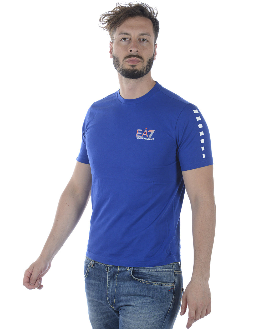 Maglietta EA7 Emporio Armani Blu - mem39