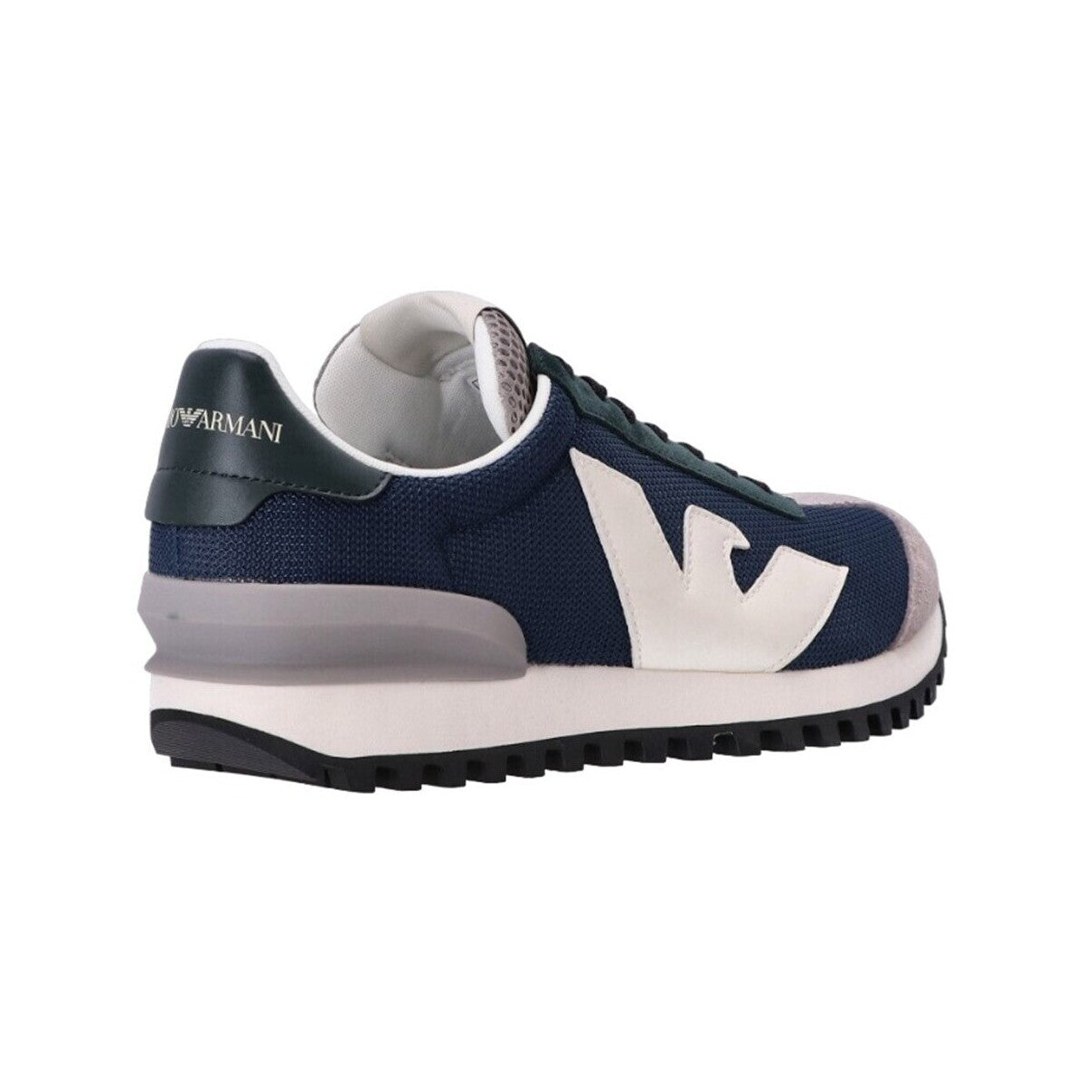 Sneakers Emporio Armani Uomo Taglia 42 Blu/Rosso - mem39