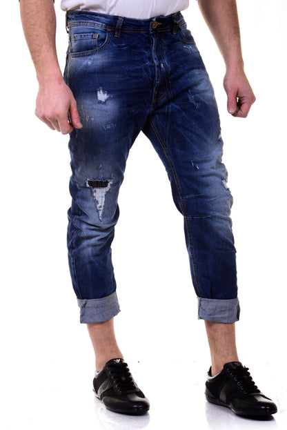 Jeans I'M C Couture 46 Denim - Conforto Sofisticato