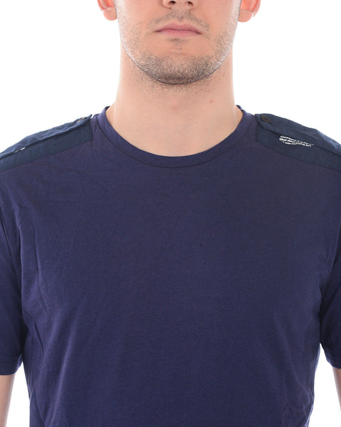 T-shirt Blu Casual Daniele Alessandrini
