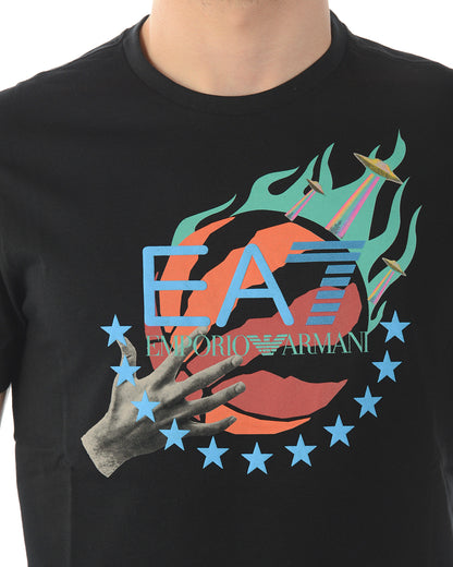T-shirt EA7 Logo Stampato Emporio Armani - mem39